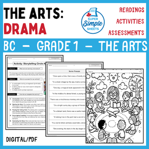 BC Arts Education - Grade 1 - Drama Unit