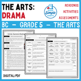 BC Arts Education - Grade 5 - Drama Unit