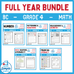 BC Grade 4 Full Year Bundle - Math - GOOGLE AND PDF – Super Simple Sheets