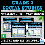 Manitoba - Grade 3 Social Studies - FULL YEAR BUNDLE