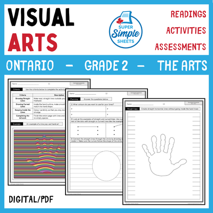 Ontario Arts Curriculum Grade 2 - Visual Arts