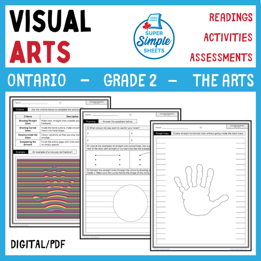 Ontario Arts Curriculum Grade 2 - Visual Arts