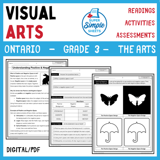 Ontario Arts Curriculum Grade 3 - Visual Arts