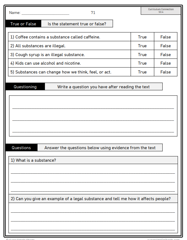 Alberta - Grade 3 - Health and Wellness - Lessons/Workbook Mega Bundle