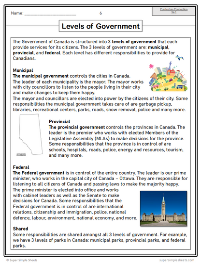 Alberta - Grade 6 - Social Studies - Lessons/Workbook Mega Bundle