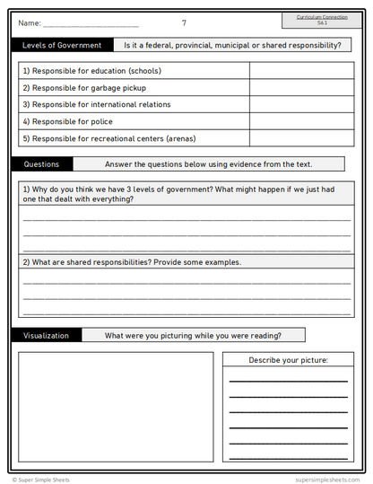Alberta - Grade 6 - Social Studies - Lessons/Workbook Mega Bundle