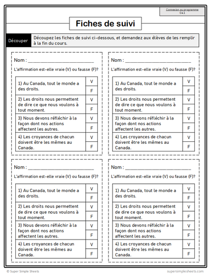 Alberta - Grade 4 Social Studies - French Immersion - FULL YEAR BUNDLE