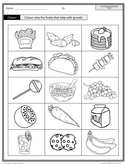 Alberta - Grade 2 - Health and Wellness - Lessons/Workbook Mega Bundle