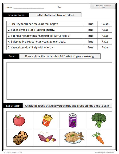 Alberta - Grade 2 - Health and Wellness - Lessons/Workbook Mega Bundle