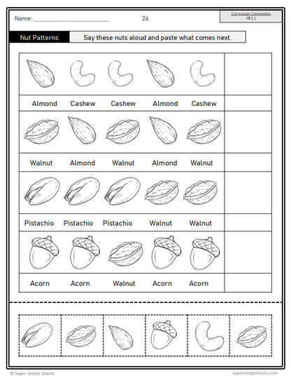 Healthy Eating - Grade 1 - Alberta Health and Wellness - Lessons/Workbook Bundle