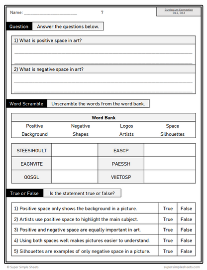 Visual Arts - Ontario The Arts Curriculum - Grade 3 - Lesson/Workbook Bundle