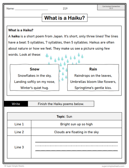 Grade 1 - Ontario Language - Lessons/Workbook Mega Bundle