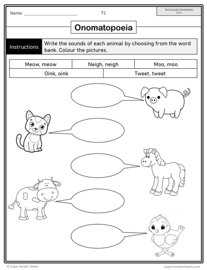 Grade 1 - Ontario Language - Lessons/Workbook Mega Bundle