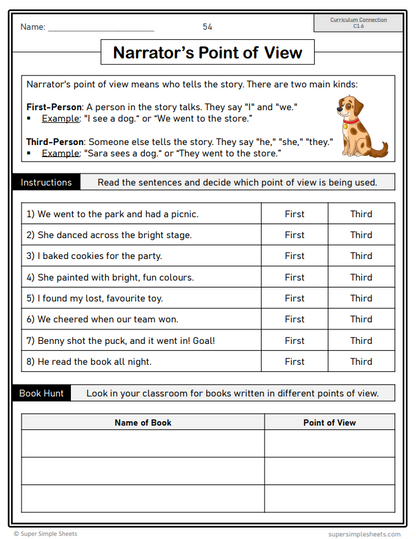 Grade 2 - Reading Comprehension Unit - Ontario Language - Lesson/Workbook Bundle