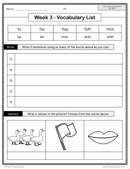 Grade 2 - Ontario Language - Lessons/Workbook Mega Bundle