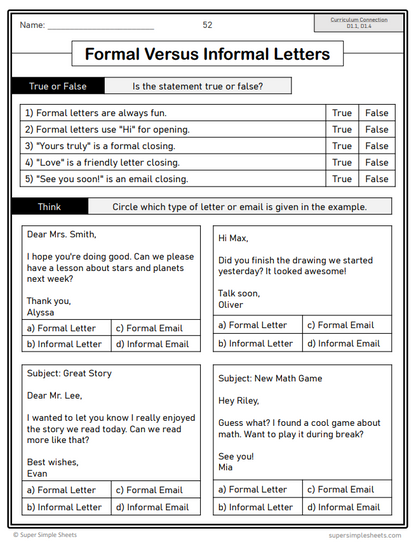 Grade 3 - Composition (Writing) Unit - Ontario Language - Lesson/Workbook Bundle