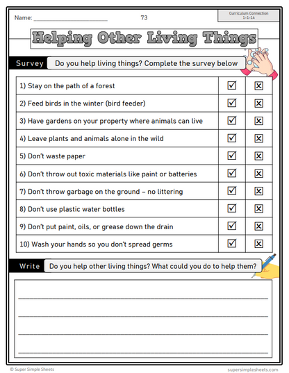 Science - Manitoba Grade 1 - FULL YEAR BUNDLE