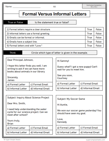 Grade 4 - Composition (Writing) Unit - Ontario Language - Lesson/Workbook Bundle