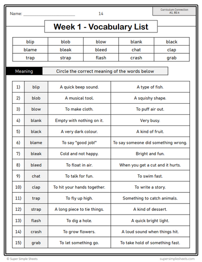 Grade 3 - Ontario Language - Lessons/Workbook Mega Bundle
