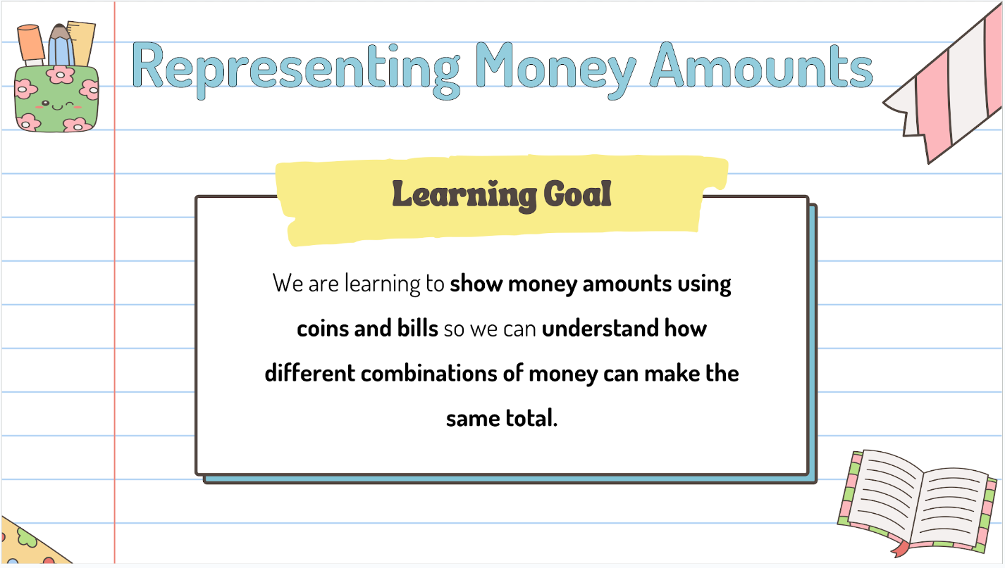Grade 2 - Financial Literacy Unit - Ontario Math - Lesson/Workbook Bundle