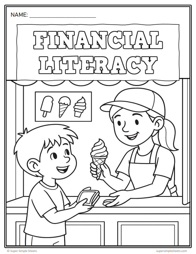 Grade 2 - Financial Literacy Unit - Ontario Math - Lesson/Workbook Bundle
