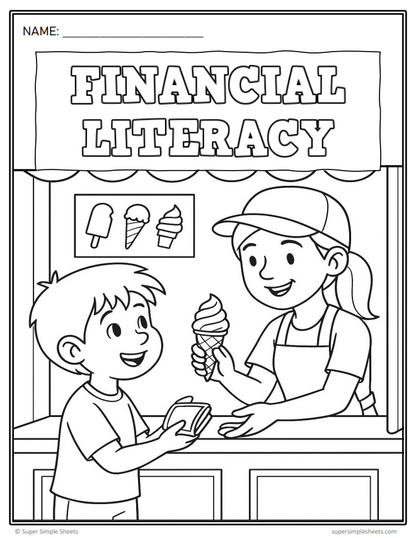 Grade 2 - Financial Literacy Unit - Ontario Math - Lesson/Workbook Bundle