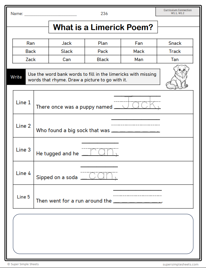 Grade 1 - Writing Unit - Alberta Language ELA - Lesson/Workbook Bundle