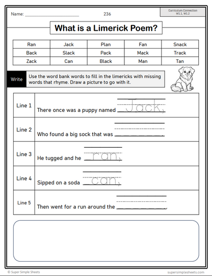 Grade 1 - Writing Unit - Alberta Language ELA - Lesson/Workbook Bundle