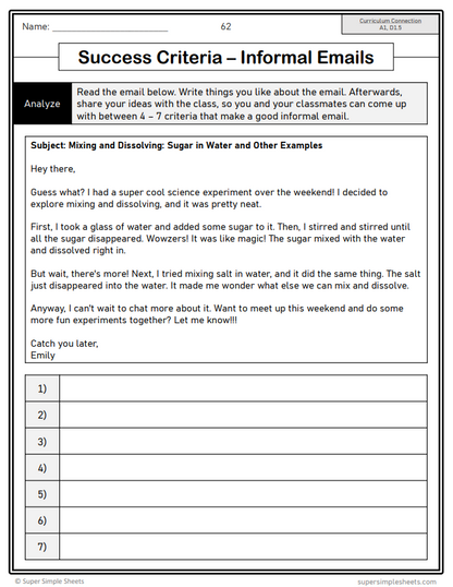 Grade 7 - Composition (Writing) Unit - Ontario Language - Lesson/Workbook Bundle