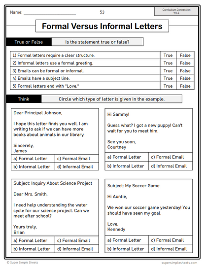 Grade 4 - Writing Unit - Alberta Language ELA - Lesson/Workbook Bundle