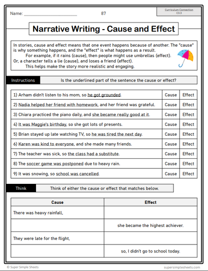 Grade 7 - Reading Comprehension Unit - Ontario Language - Lesson/Workbook Bundle