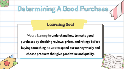 Grade 4 - Financial Literacy Unit - Ontario Math - Lesson/Workbook Bundle