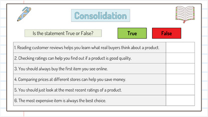 Grade 4 - Financial Literacy Unit - Ontario Math - Lesson/Workbook Bundle