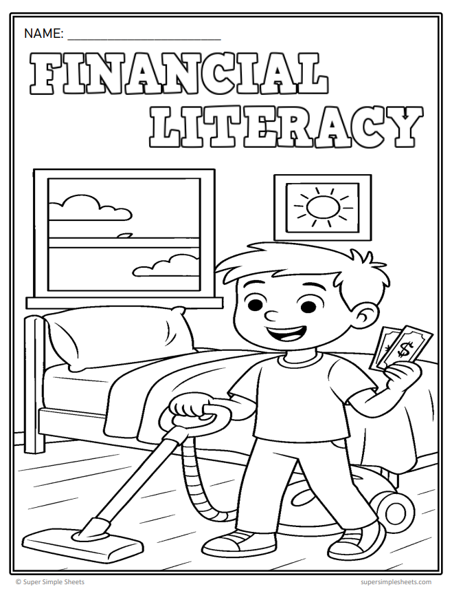Grade 4 - Financial Literacy Unit - Ontario Math - Lesson/Workbook Bundle