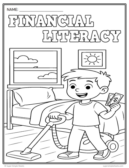 Grade 4 - Financial Literacy Unit - Ontario Math - Lesson/Workbook Bundle