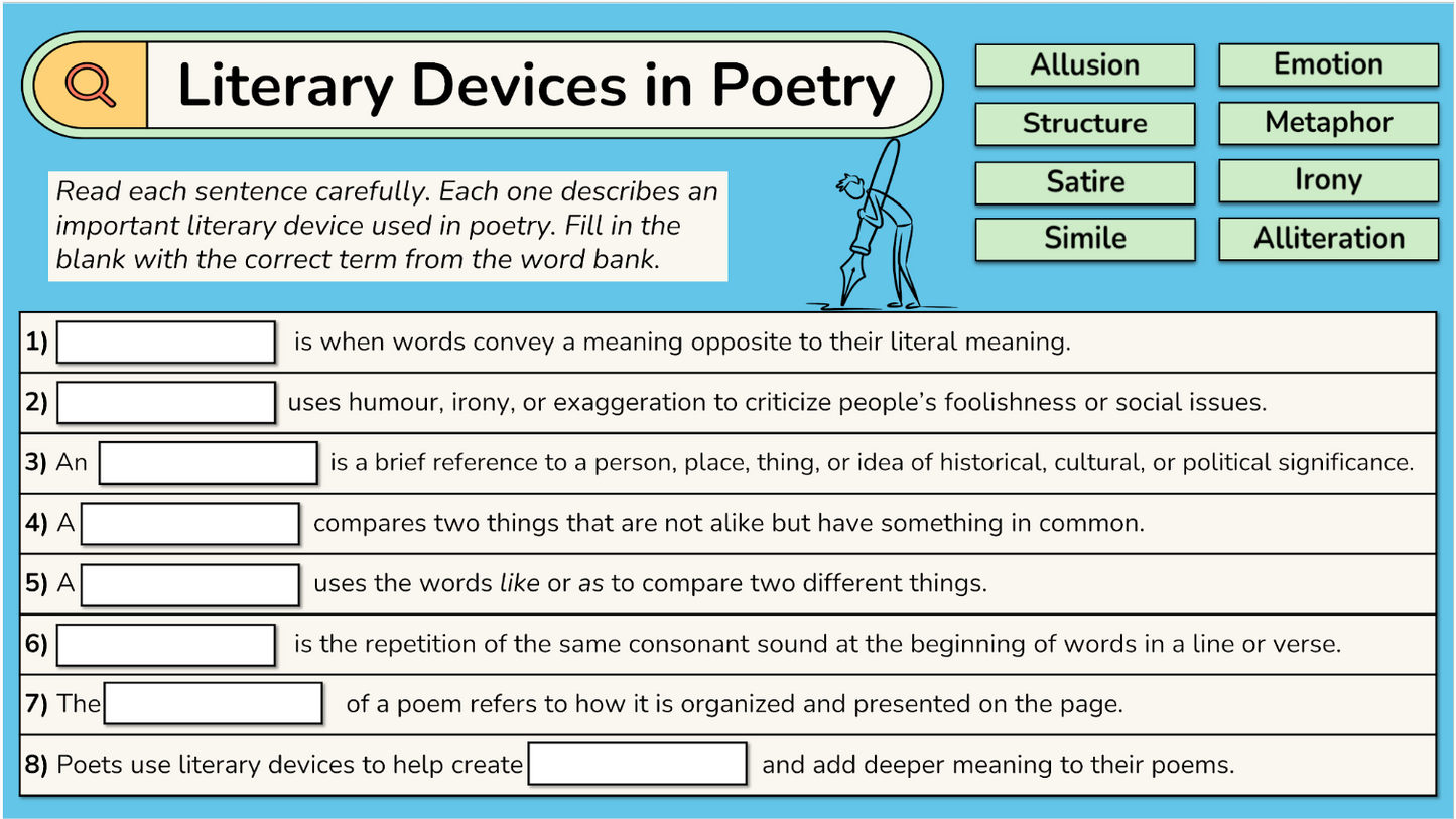 Grade 8 - Reading Comprehension Unit - Ontario Language - Lesson/Workbook Bundle