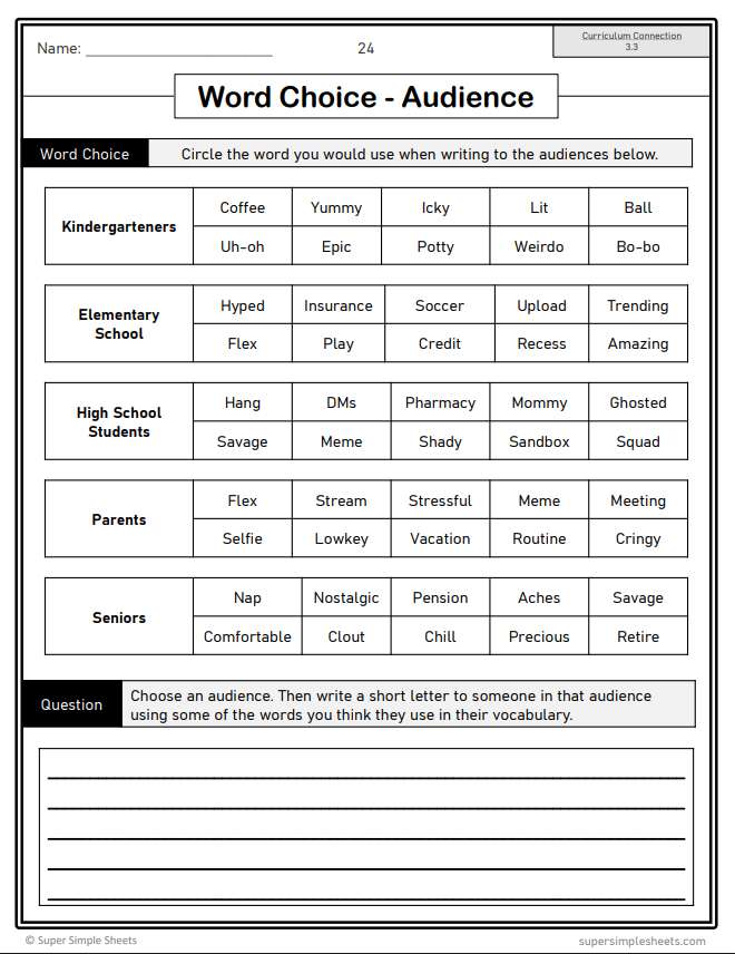 Grade 8 - Writing Unit - Alberta Language ELA - Lesson/Workbook Bundle