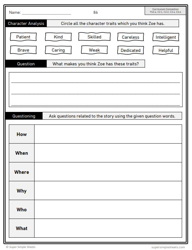 Grade 2 - Reading Comprehension Unit - Alberta Language - Lesson/Workbook Bundle
