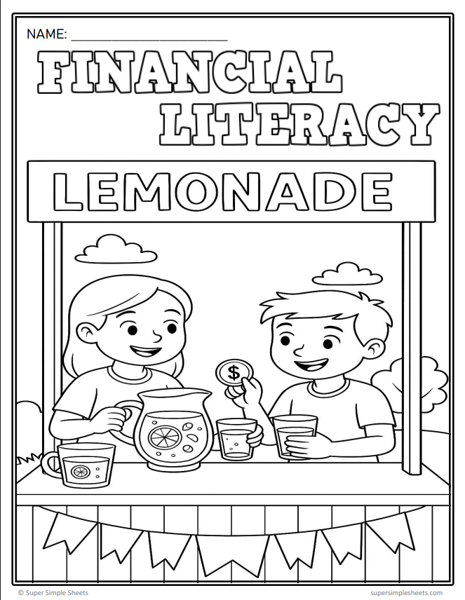 Grade 5 - Financial Literacy Unit - Ontario Math - Lesson/Workbook Bundle