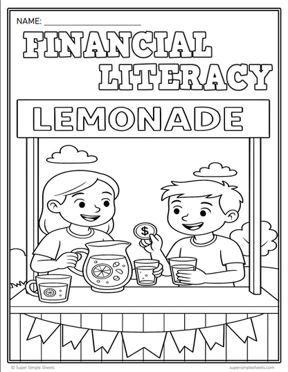Grade 5 - Financial Literacy Unit - Ontario Math - Lesson/Workbook Bundle