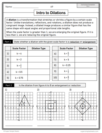 Grade 8 - Spatial Sense Unit - Ontario Math - Lesson/Workbook Bundle