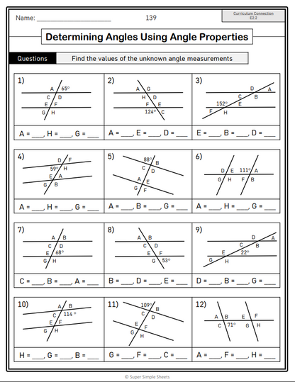 Grade 8 - Spatial Sense Unit - Ontario Math - Lesson/Workbook Bundle