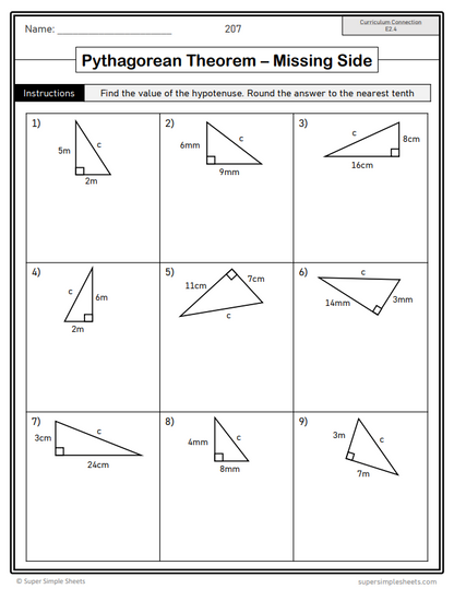 Grade 8 - Spatial Sense Unit - Ontario Math - Lesson/Workbook Bundle