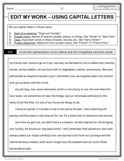 Grade 4 - Ontario Language - Lessons/Workbook Mega Bundle