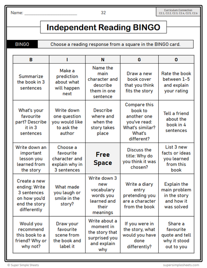 Grade 4 - Ontario Language - Lessons/Workbook Mega Bundle