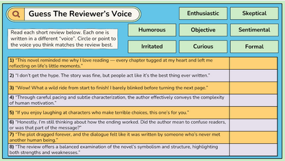 Grade 8 - Reading Comprehension Unit - Alberta Language - Lesson/Workbook Bundle