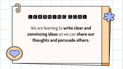 Grade 1 - Writing Unit - Saskatchewan Language - Lesson/Workbook Bundle