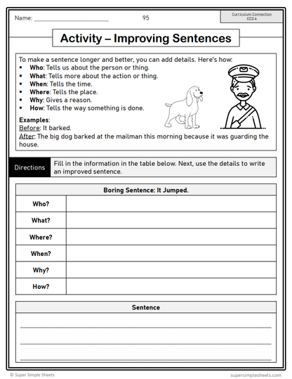 Grade 2 - Writing Unit - Saskatchewan Language - Lesson/Workbook Bundle