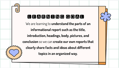 Grade 3 - Writing Unit - Saskatchewan Language - Lesson/Workbook Bundle