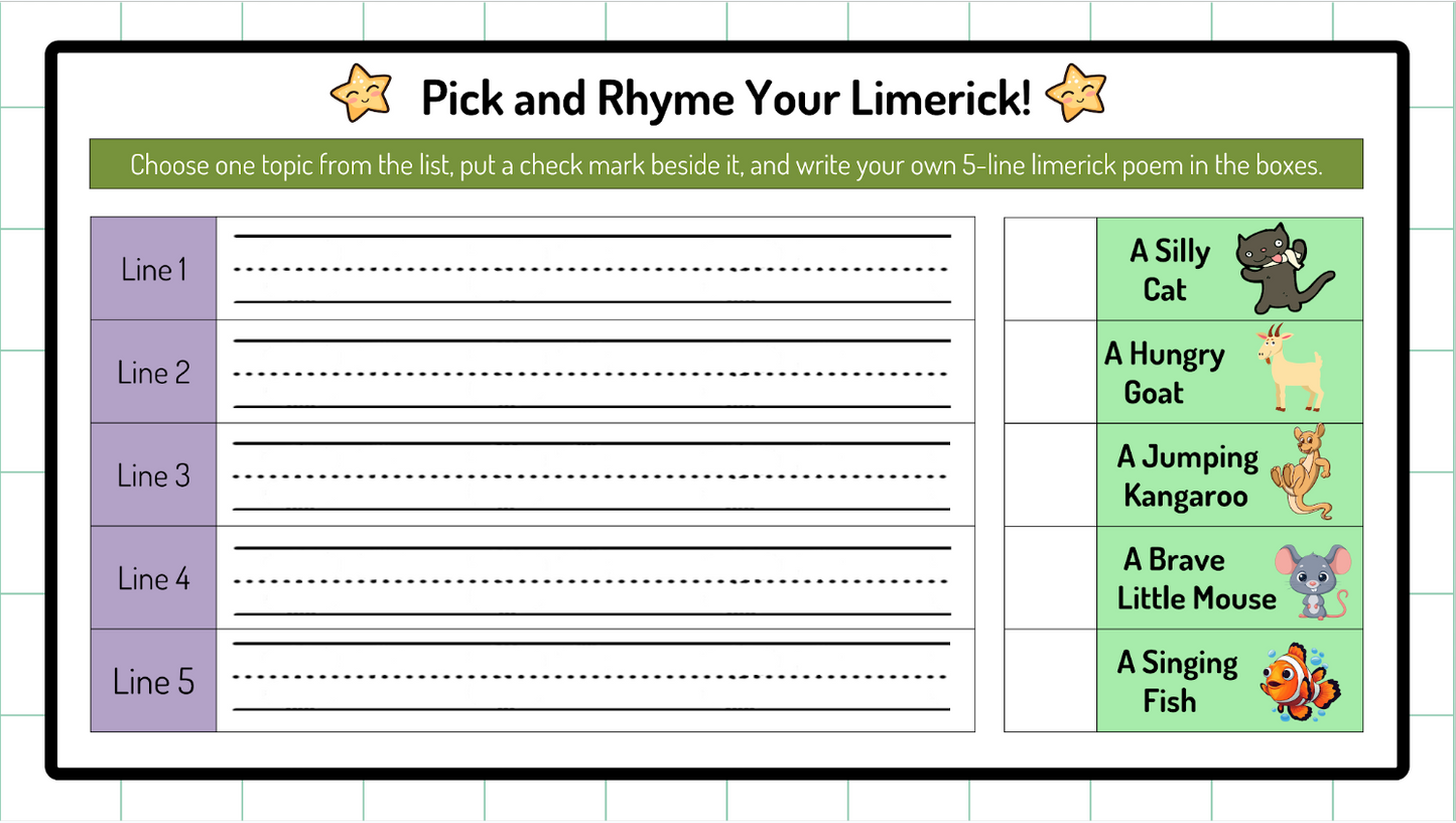 Grade 1 - Writing Unit - Manitoba Language - Lesson/Workbook Bundle